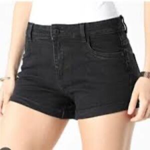 Vans Women's Dark Denim Jean Shorts
